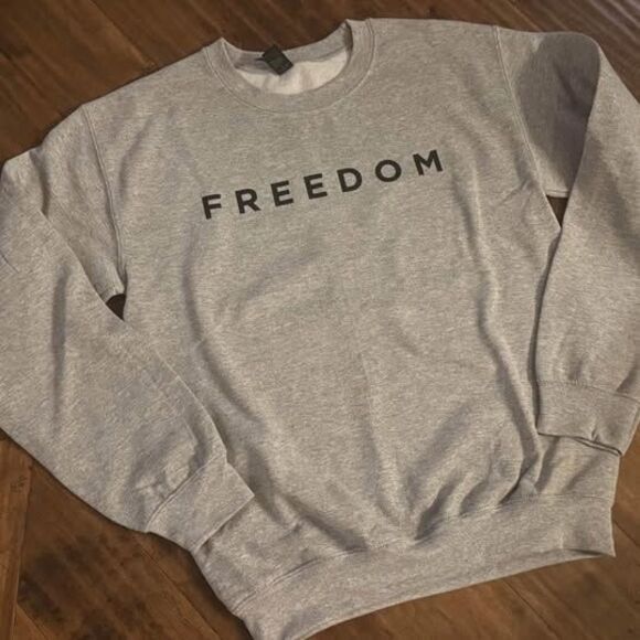 Small crewneck sweatshirt FREEDOM - Picture 1 of 1